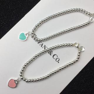 Peach Heart Bracelet