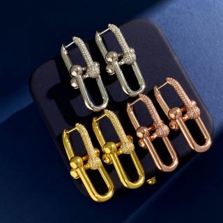 Bamboo knot large earrings