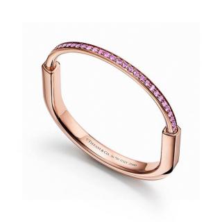 U-shaped lock color coded bracelet
