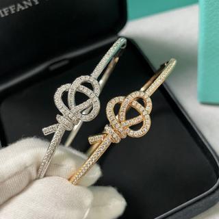Full Diamond T-Knot Key Bracelet