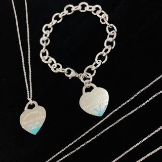 Needle buckle thick bracelet necklace