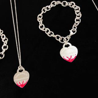 Needle buckle thick bracelet necklace